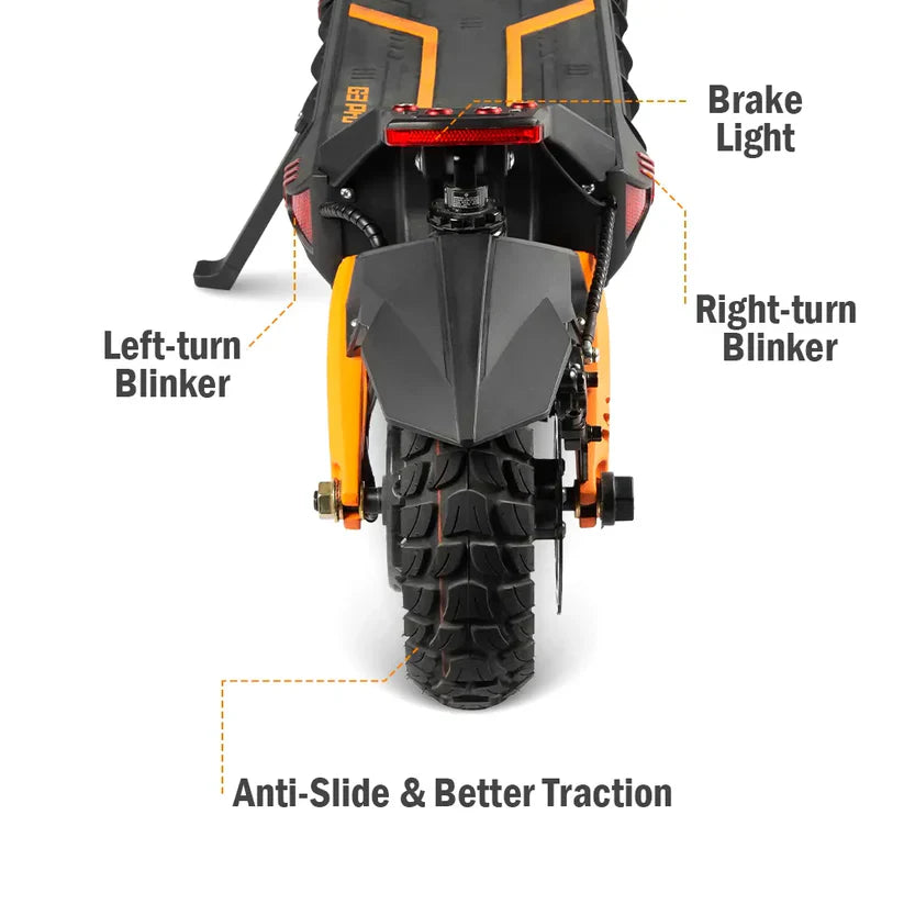 Multi-Functional Electric Scooter | Off-Road Ready • 65KM/H Max Speed