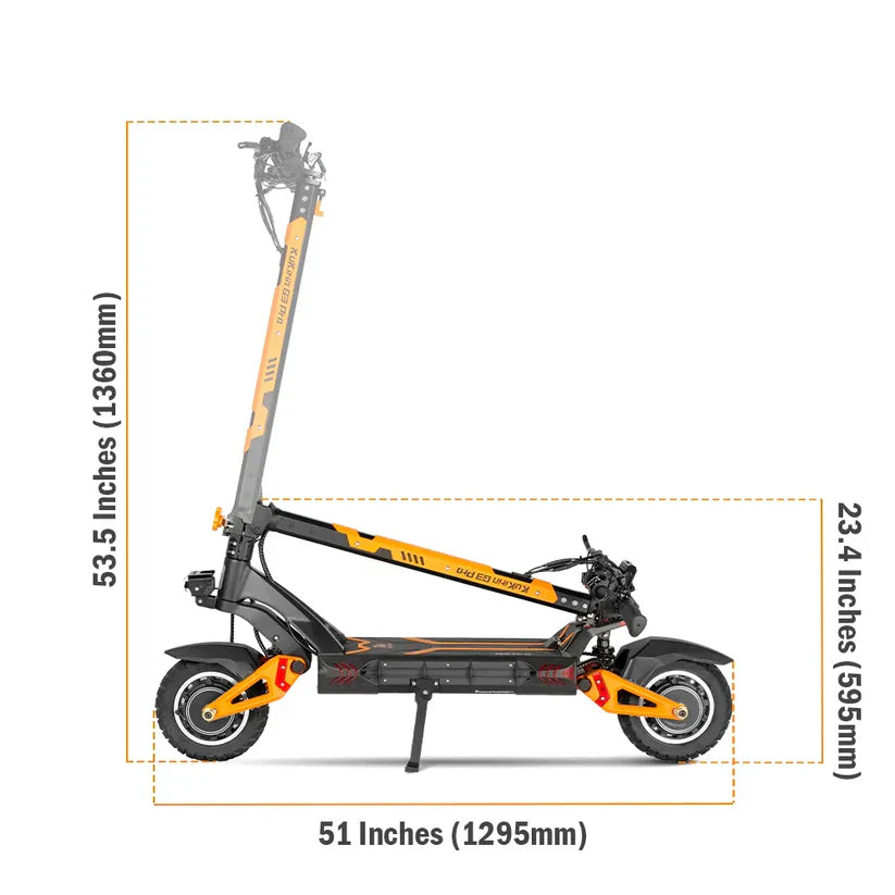 Multi-Functional Electric Scooter | Off-Road Ready • 65KM/H Max Speed
